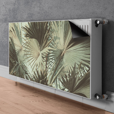 Decorative radiator cover Banana bush