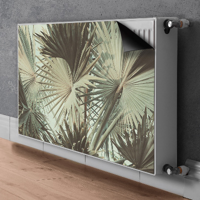 Decorative radiator cover Banana bush