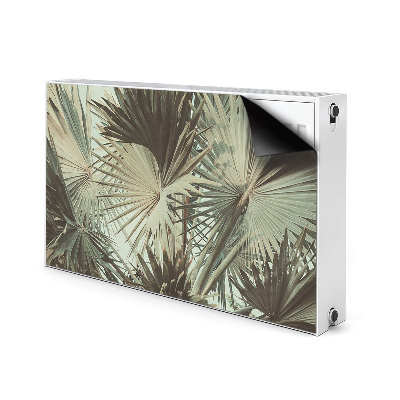 Decorative radiator cover Banana bush