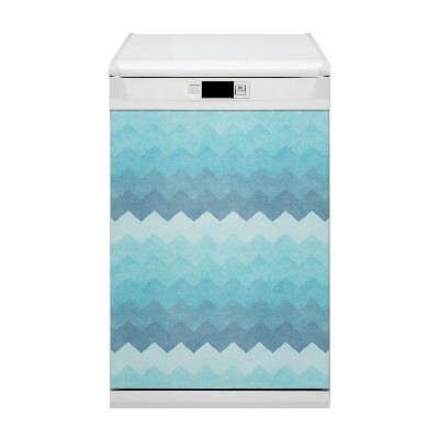 Magnetic dishwasher cover Zigzag pattern