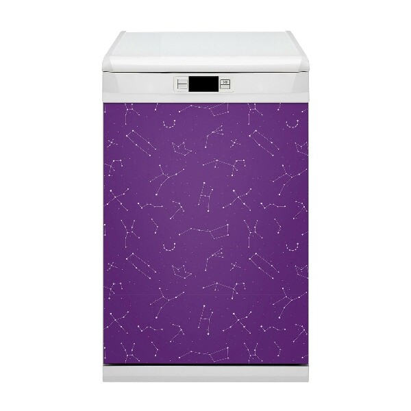 Dishwasher cover magnet Starry sky