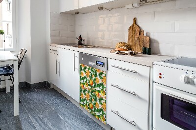 Magnetic dishwasher cover Oranges