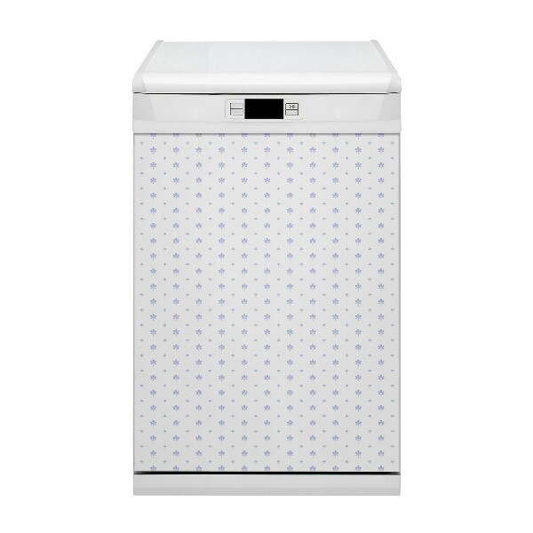 Magnetic dishwasher cover Floral pattern