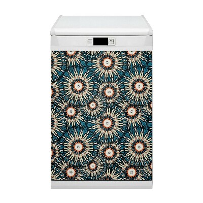 Magnetic dishwasher cover Beautiful mandala