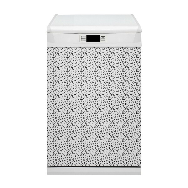 Dishwasher cover Geometric pattern