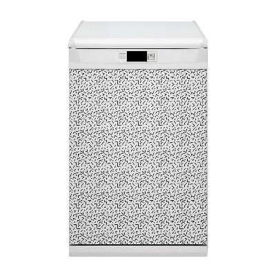 Dishwasher cover Geometric pattern