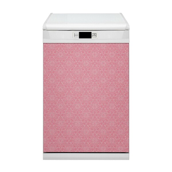 Magnetic dishwasher cover Floral pattern