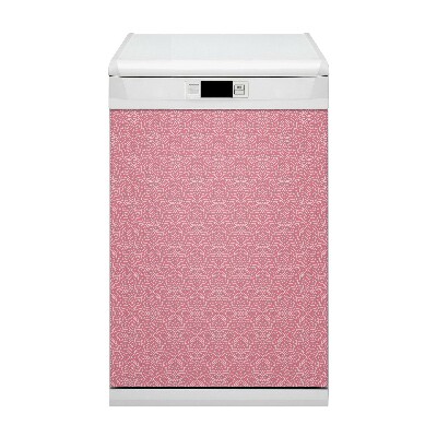 Magnetic dishwasher cover Floral pattern