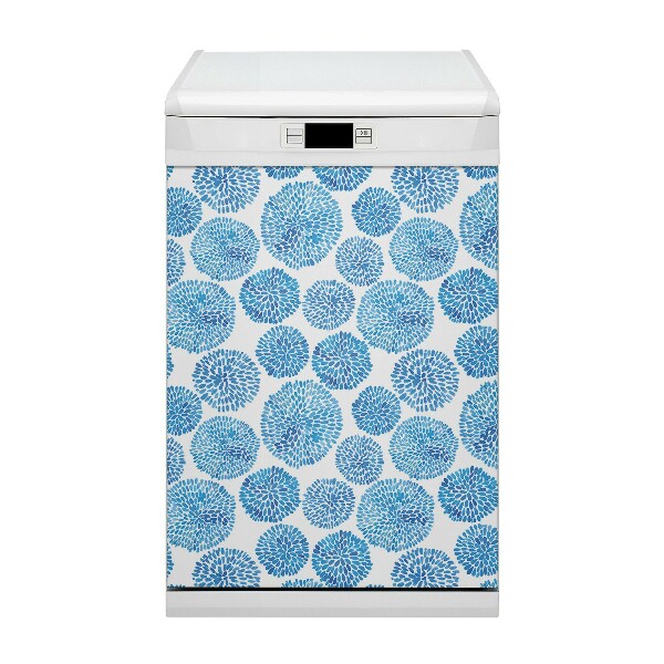 Dishwasher cover magnet Japanese pattern