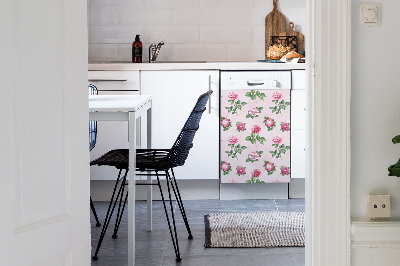 Dishwasher cover magnet Rose with spikes