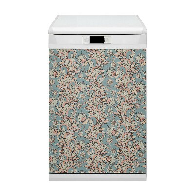 Magnetic dishwasher cover Fairy -tale flowers