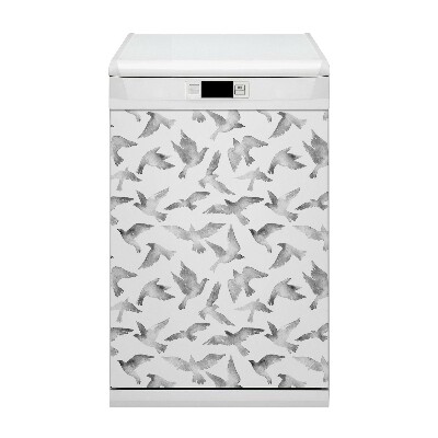 Dishwasher cover magnet Flying bird