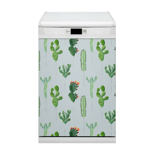 Dishwasher cover magnet Cacti