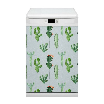 Dishwasher cover magnet Cacti