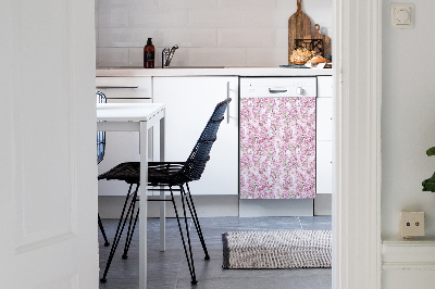 Dishwasher cover magnet Lilac flowers