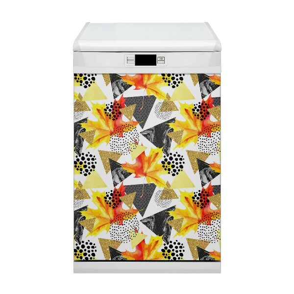 Dishwasher cover magnet Geometric triangle