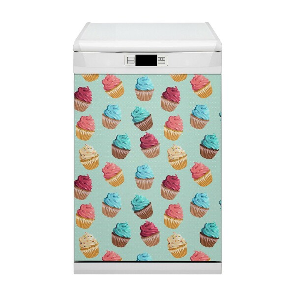 Decorative dishwasher magnet Muffin cupcakes