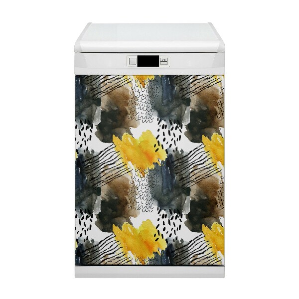 Dishwasher cover magnet Autumn colors