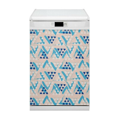 Magnetic dishwasher cover Triangle pattern