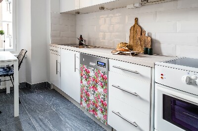 Dishwasher cover Watercolor flowers