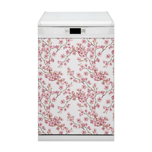 Dishwasher cover Cherry blossoms