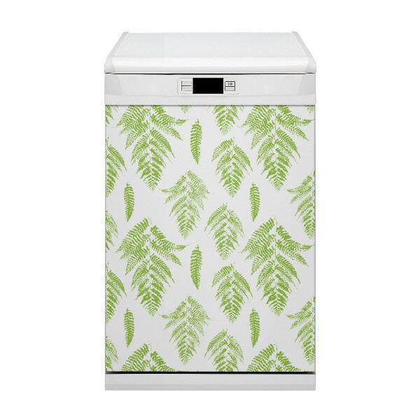 Dishwasher cover magnet Fern prints