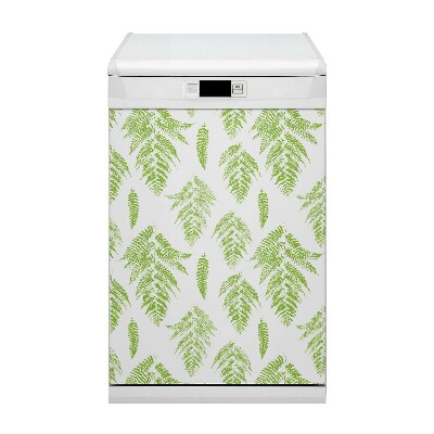 Dishwasher cover magnet Fern prints