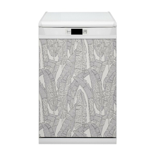 Dishwasher cover Banana leaves