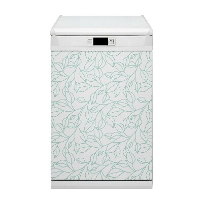 Magnetic dishwasher cover Drawn art