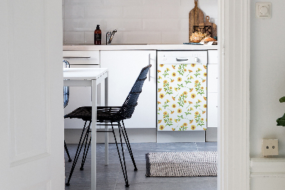 Dishwasher cover Sunflowers