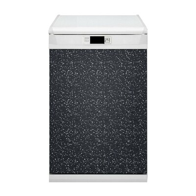 Magnetic dishwasher cover Constellations galaxy