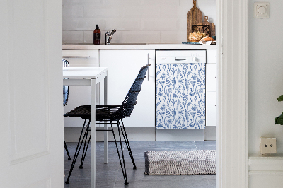 Dishwasher cover Forest flowers