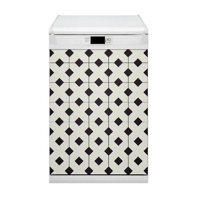 Dishwasher cover magnet Geometric pattern