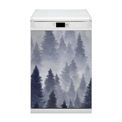 Dishwasher cover Landscape forest