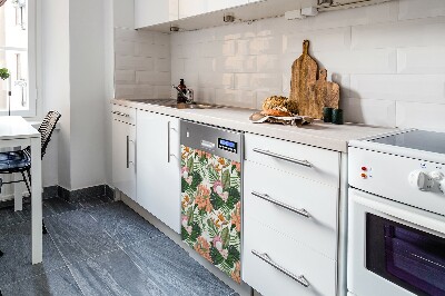 Dishwasher cover Mural flowers