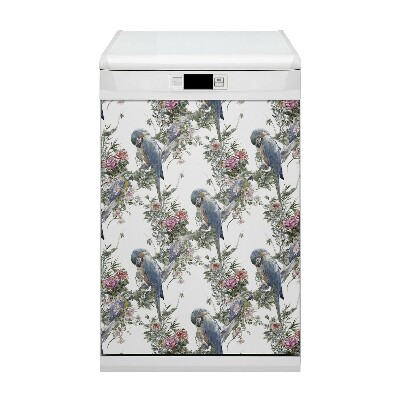 Dishwasher cover magnet Parrot