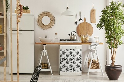 Decorative dishwasher magnet Bird cages