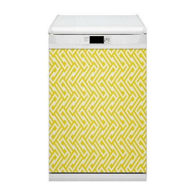 Dishwasher cover Yellow strap