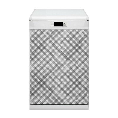 Magnetic dishwasher cover Gray grille