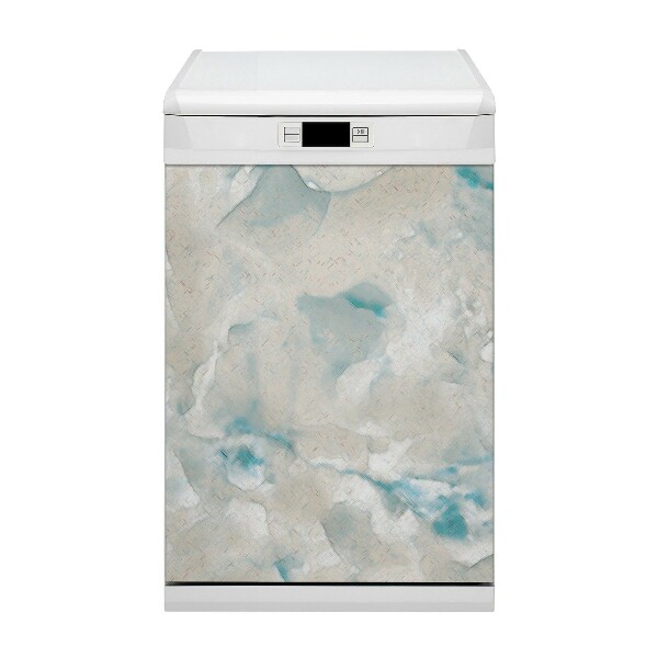 Dishwasher cover magnet Marble abstraction