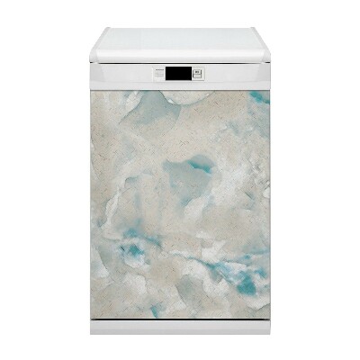 Dishwasher cover magnet Marble abstraction