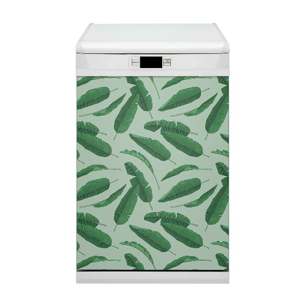 Decorative dishwasher magnet Banana leaves