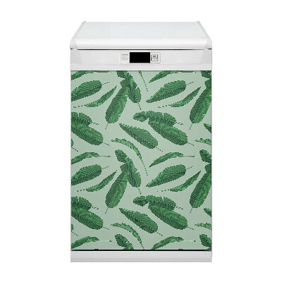 Decorative dishwasher magnet Banana leaves