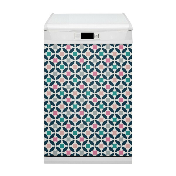 Dishwasher cover magnet Pastel pattern