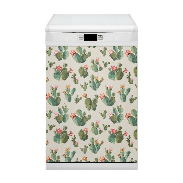 Dishwasher cover magnet Cacti