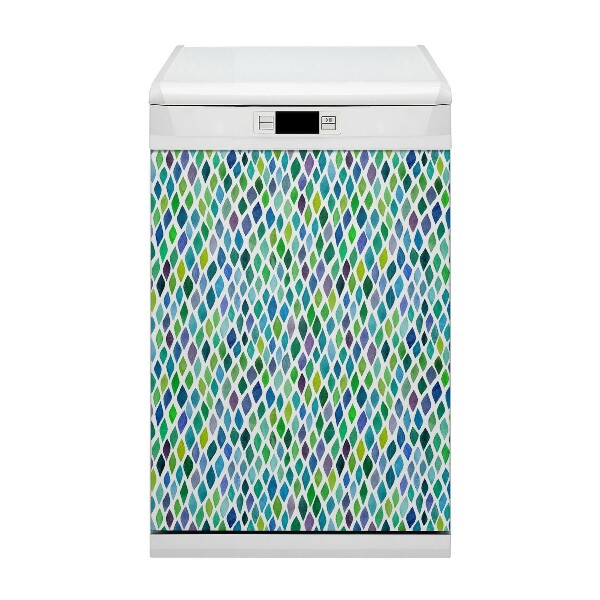 Dishwasher cover Colorful patterns