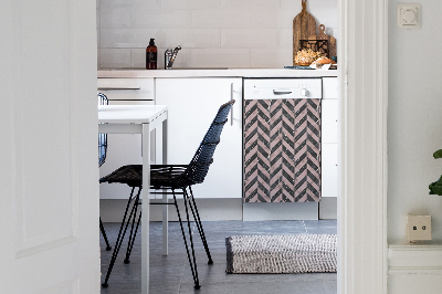 Dishwasher cover Marble loft style