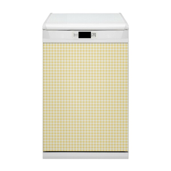 Dishwasher cover Yellow grille