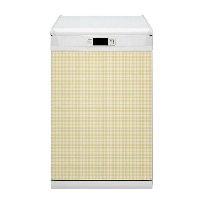 Dishwasher cover Yellow grille