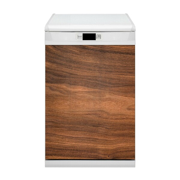 Magnetic dishwasher cover Wood